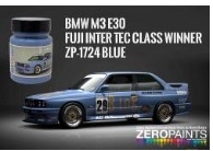 [사전 예약] ZP-1724 BMW M3 E30 90's Fuji Intertec Class Winner - Blue Paint 60ml