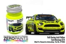 ZP-1666 Volt Racing Acid Yellow for Ford Mustang GT4 Paint - 30ml