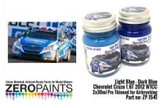 [사전 예약] ZP-1541 Light Blue / Dark Blue Paint for Chevrolet Cruze 1.6T 2012 WTCC 2x30ml
