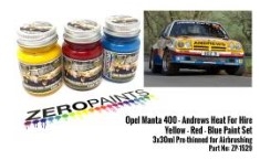 ZP-1527 Opel Manta - Blue and Yellow Paint Set 2x30ml