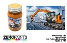 ZP-1499 Hitachi Orange Excavator Colour Paint 60ml