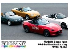 [사전 예약] ZP-1023 Mazda MX-5 (Eunos) NA, NB, NC, ND Paints 60ml