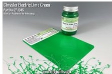[사전 예약] ZP-1345 Chrysler Electric Lime Green Paint 60ml