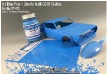 [사전 예약] ZP-1402 Ice Blue Pearl Paint for Liberty Walk GC111 Skyline (Ken Mary) 60ml