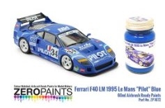 [사전 예약] ZP-1672 Ferrari F40 LM 1995 Le Mans "Pilot" Blue Paint 60ml