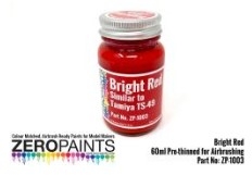 [사전 예약] ZP-1003 Bright Red Paint ( Similar to TS49) 60ml