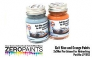 [사전 예약] ZP-1012 Gulf Blue and Orange Paints 2x30ml