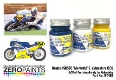 [사전 예약] ZP-1462 Honda NSR500 "Moriwaki" S. Yatsushiro 1986 Paints 3x30ml