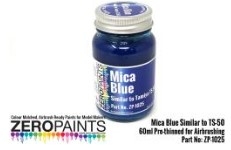 [사전 예약] ZP-1025 Mica Blue Paint (Similar to TS50) 60ml