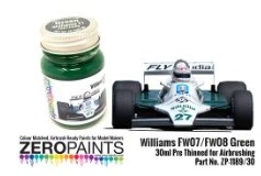 [사전 예약] ZP-1189/30 Williams FW07-FW08 Green Paint 30ml