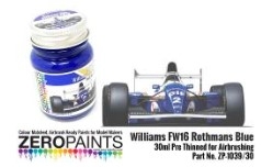 [사전 예약] ZP-1039/30 Williams FW16 Rothmans Blue Paint 30ml