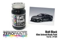 [사전 예약] ZP-1124 Matt Black Paint (Flat Black) - 60ml