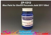 [사전 예약] ZP-1212 Blue Paint for Simil'R Pescarolo Judd 2011 60ml