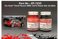 [사전 예약] ZP-1225 Go Fast Ford Fiesta WRC 2012 Paint Set 2x30ml