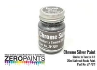 [사전 예약] ZP-7011 Chrome Silver Paint 30ml - Similar to Tamiya X-11