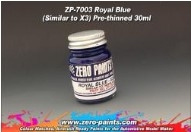 [사전 예약] ZP-7003 Royal Blue Paint 30ml - Similar to Tamiya X3