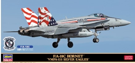 [사전 예약-5월] HSG02471 1/72 F/A-18C Hornet VMFA-115 Silver Eagles