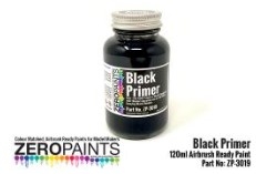 ZP-3019 Black Primer/Micro Filler 100ml Airbrushing