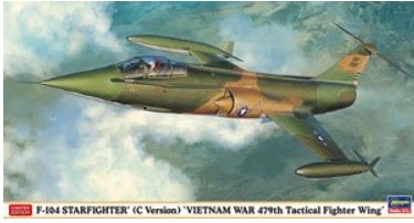[사전 예약] HSG07533 1/48 F-104 Starfighter (C Type) Vietnam War 479th Tactical Fighter Wing