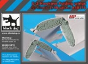 [사전 예약] A48176 1/48 E-2 Hawkeye folding wings for Kinetic