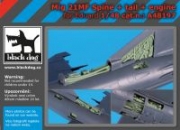 [사전 예약] A48197 1/48 Mig 21 MF spine+tail+engine for Eduard