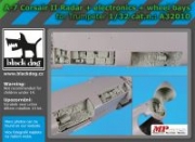 [사전 예약] A32010 1/32 A-7 Corsair II radar+electronics+wheel bays for Trumpeter