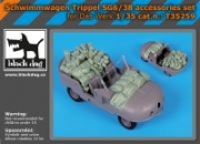 [사전 예약] T35259 1/35 Schwimmwagen Trippel SG 6/38 accessories set for Das Werk