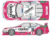 [사전 예약] SHK-D495 1/24 Nissan R33 Clarion GT-R LM 1995