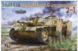 [사전 예약] BT8006 1/35 StuH 42 & StuG III Ausf.G Late Production 2 in 1