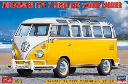 [사전 예약] HSG20689 1/24 Volkswagen Type 2 Microbus w/Roof Carrier