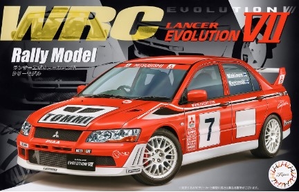 [사전 예약] FUJ04766 1/24 Lancer Evolution VII WRC Rally Model
