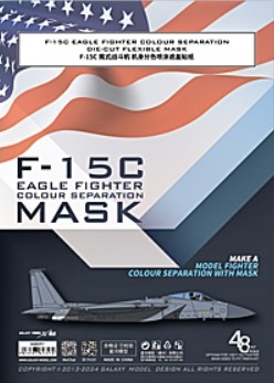 [사전 예약] D48097 1/48 F-15C Eagle FIGHTER COLOUR SEPARATION DIE-CUT FLEXIBLE MASKTHE DIE-CUT FLEXIBLE MASK FOR ACCURATE AIRFRAME PAINTING OF THE TAMIYA 61029 SCALE 1/48 KIT