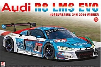 PN24026 1/24 Audi R8 LMS EVO Nurburgring 24H 2019 winner