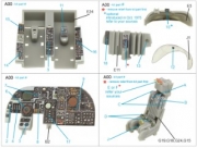 [사전 예약] QD72143 1/72 A-6E Intruder 3D-Printed & coloured Interior on decal paper (Trumpeter)