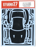 ST27-CD24018 1/24 Nissan GT-R (R35) Carbon Decal for Tamiya Studio27 스튜디오27 프라모델