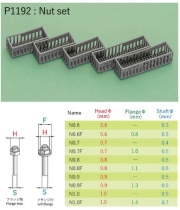 [사전 예약] P1192	3D print rivets series [ Nut set]