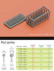[사전 예약] P1204 3D print rivets series [ Nut - BO.6 ]