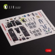 K48017 A-10C "Thunderbolt " interior 3D decals for Academy kit (1/48)