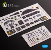 K72065 Handley Page Victor B Mk2 interior 3D decals for Airfix kit (1/72)