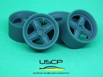 24P182 1/24 Revolution 4-spoke 13'' for Mini Cooper Hasegawa