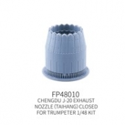 [사전 예약] FP48010 1/48 ChengDu J-20 Exhaust Nozzle Closed （TaiHang） FOR TRUMPETER