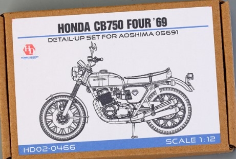 [사전 예약] HD02-0466 1/12 Honda CB750 Four’69 For A (05691)（PE+Metal parts+Resin）