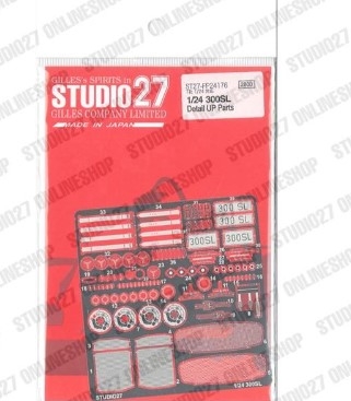 [사전 예약] ST27-FP24176 1/24 300SL Upgrade Parts for Tamiya 24338