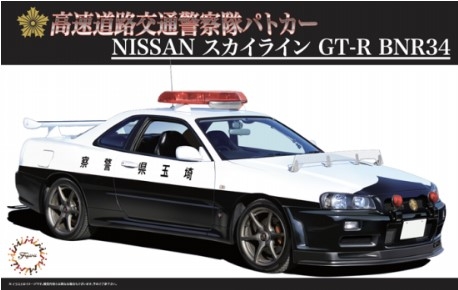 [사전 예약] FUJ03977 1/24 Nissan Skyline (R34) GT-R Patrol Car