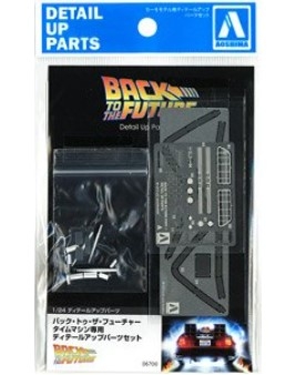 [사전 예약-10월 재생산] AOS06700 1/24 Back To The Future Time Machine Detail Up Parts