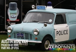 ZP-1755 Austin Mini Van Police Blue Paint 30ml