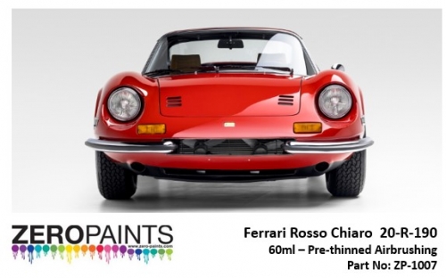 [사전 예약] ZP-1007 Ferrari Rosso Chiaro  20-R-190 60ml