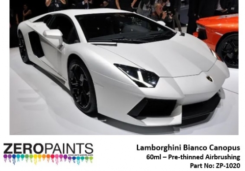 [사전 예약] ZP-1020 Lamborghini Bianco Canopus 60ml