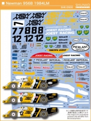 SHK-D500 1/24 Newman 956B 1984LM for various "PORSCHE 956" by Tamiya