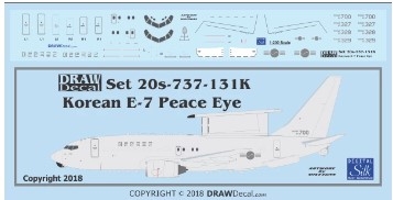 [사전 예약] 1/72 Korean Air Force E-7A Wedgetail Peace Eagle